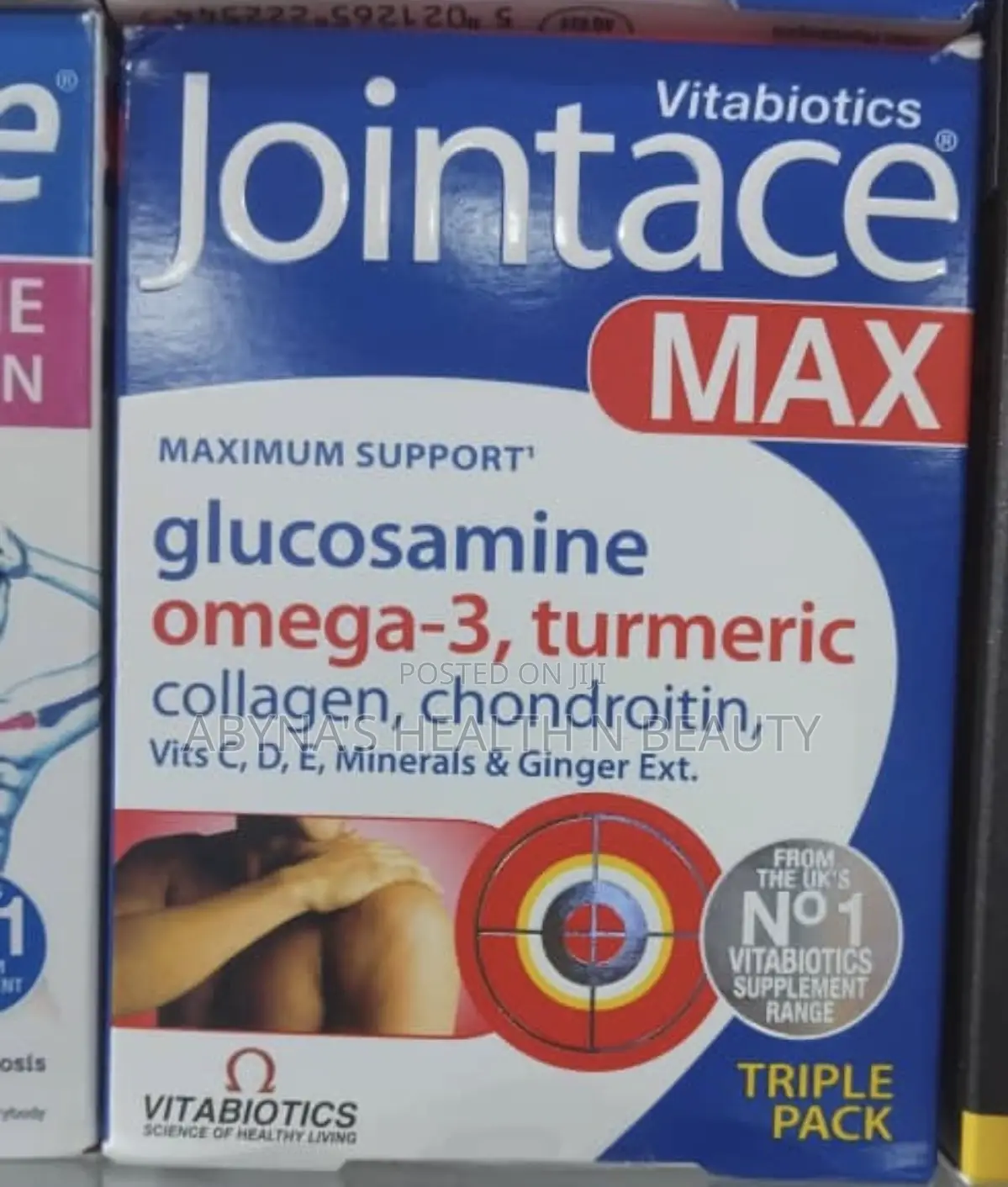 Jointace Max (Glucosamine,Omega 3 ,Turmeric,Collagen,