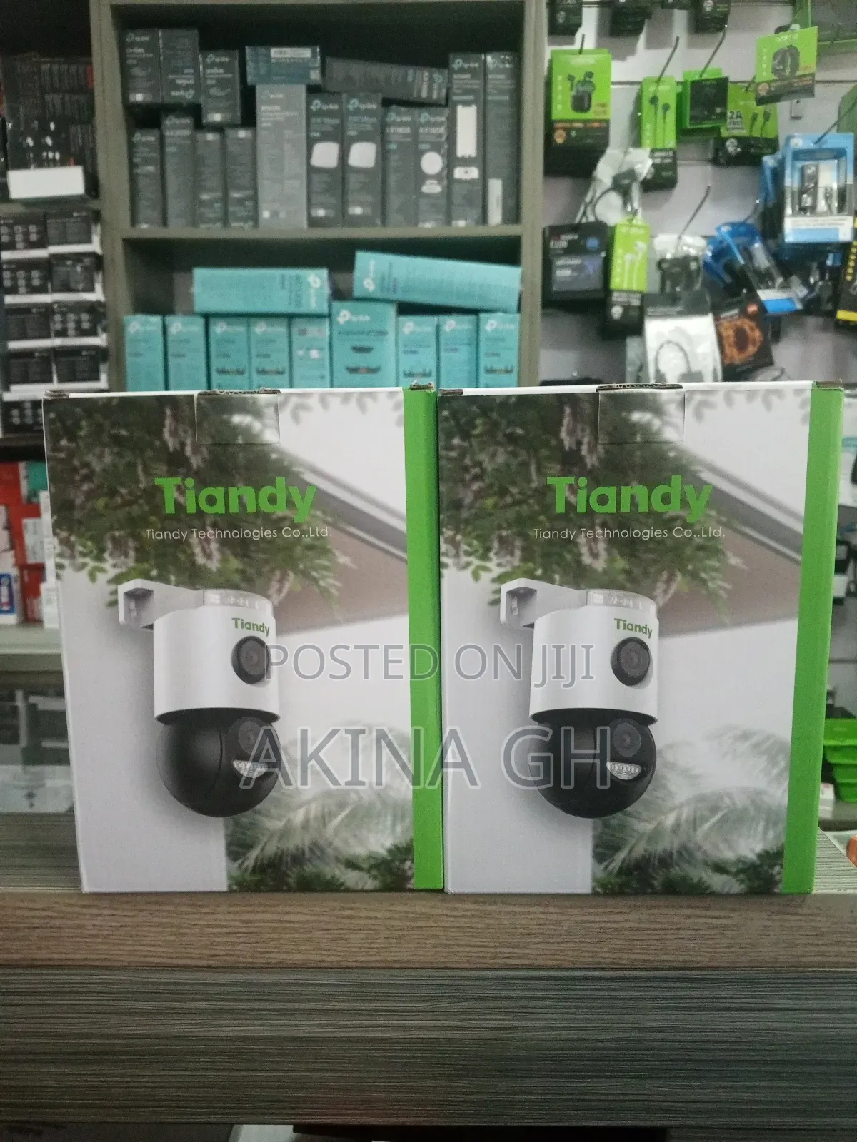 Tiandy Dual Lens Wifi Camera 2 Way Audio Tc-H363n