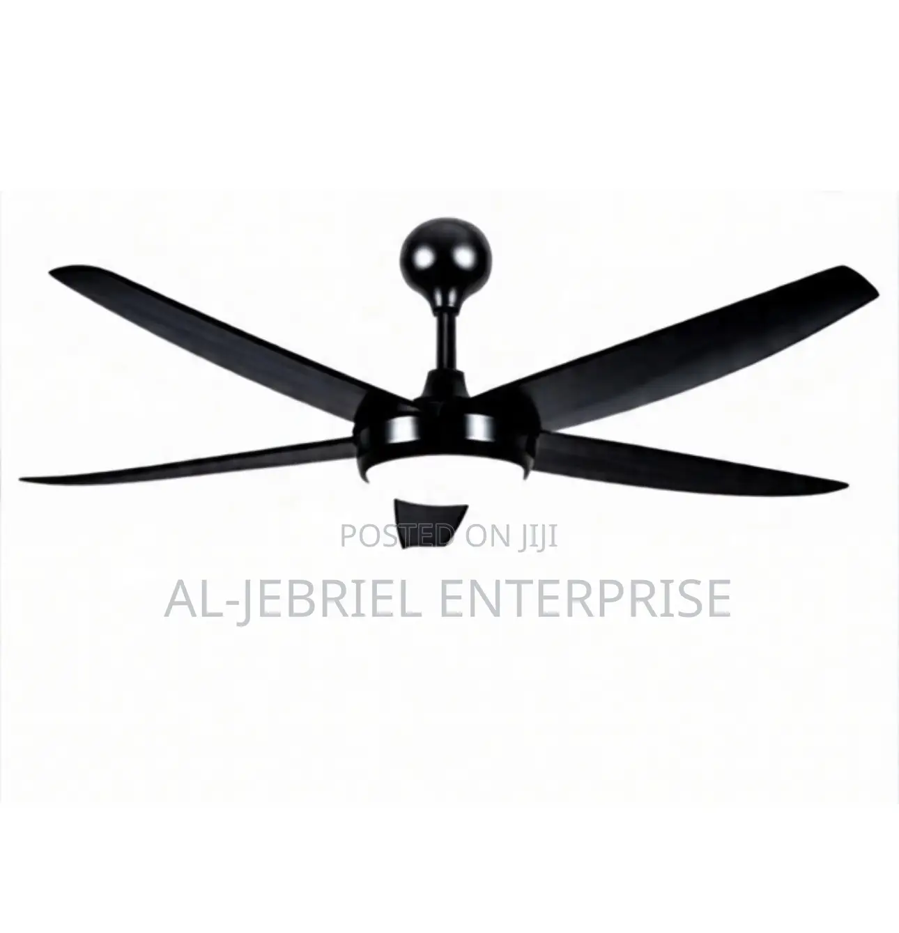 Modern Black Ceiling Fan