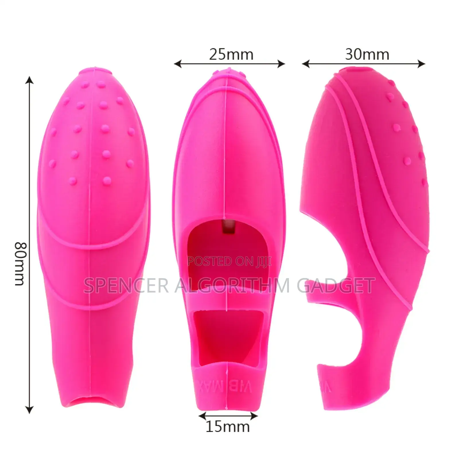 Mini Battery Finger Sleeve Massage Clitoris Toy for Women