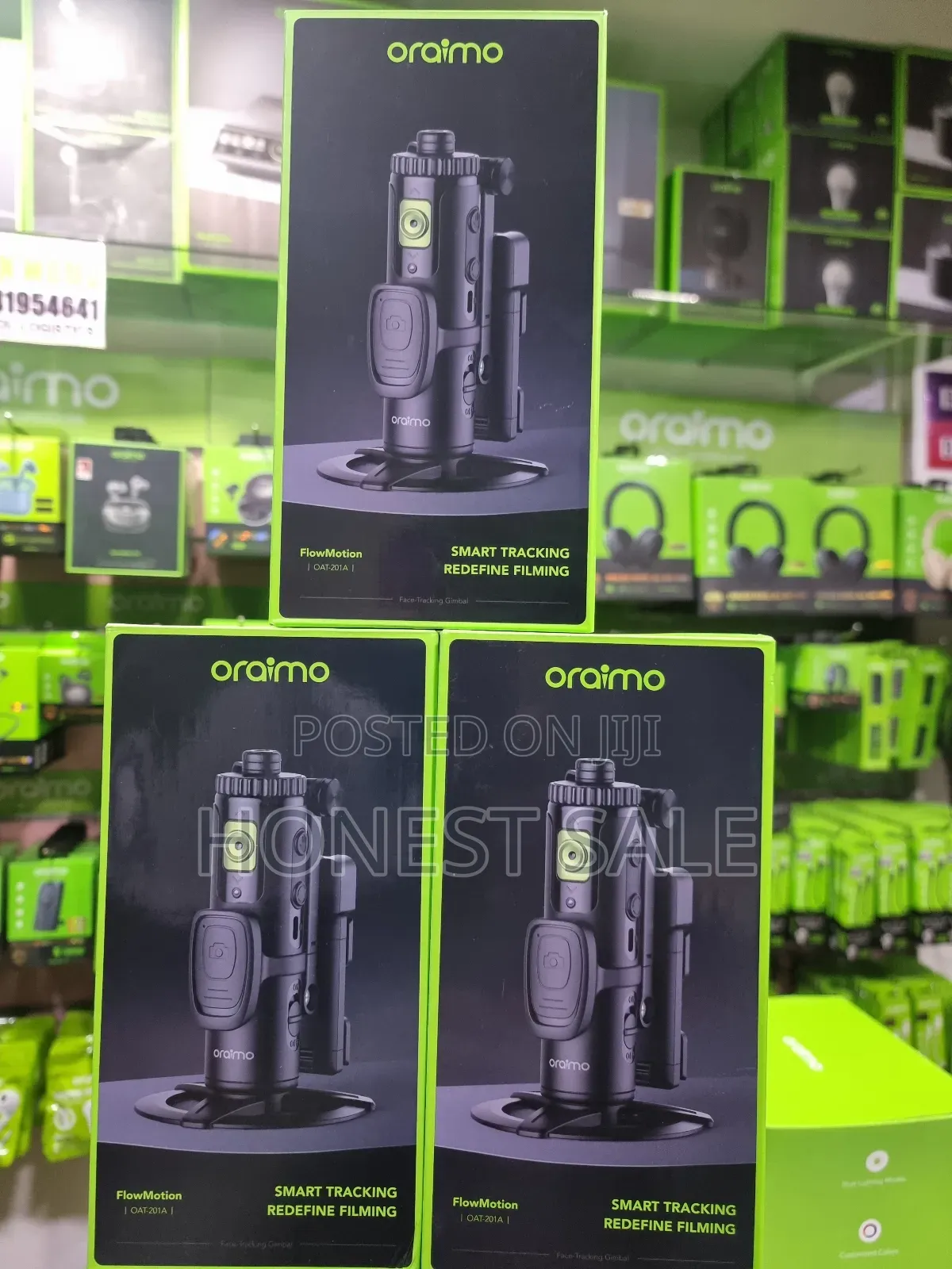 Oraimo Flowmotion Smart Face-Tracking Gimbal