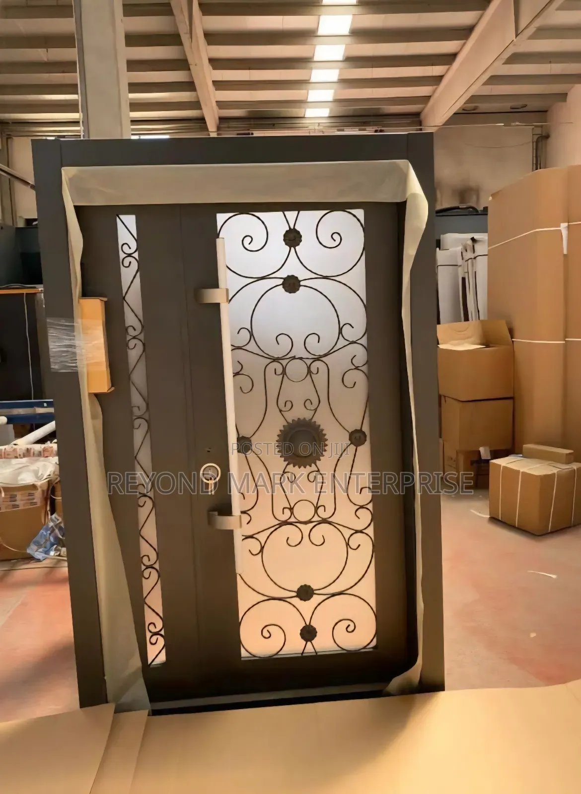Luxury Security Door, One and a Half Security Door