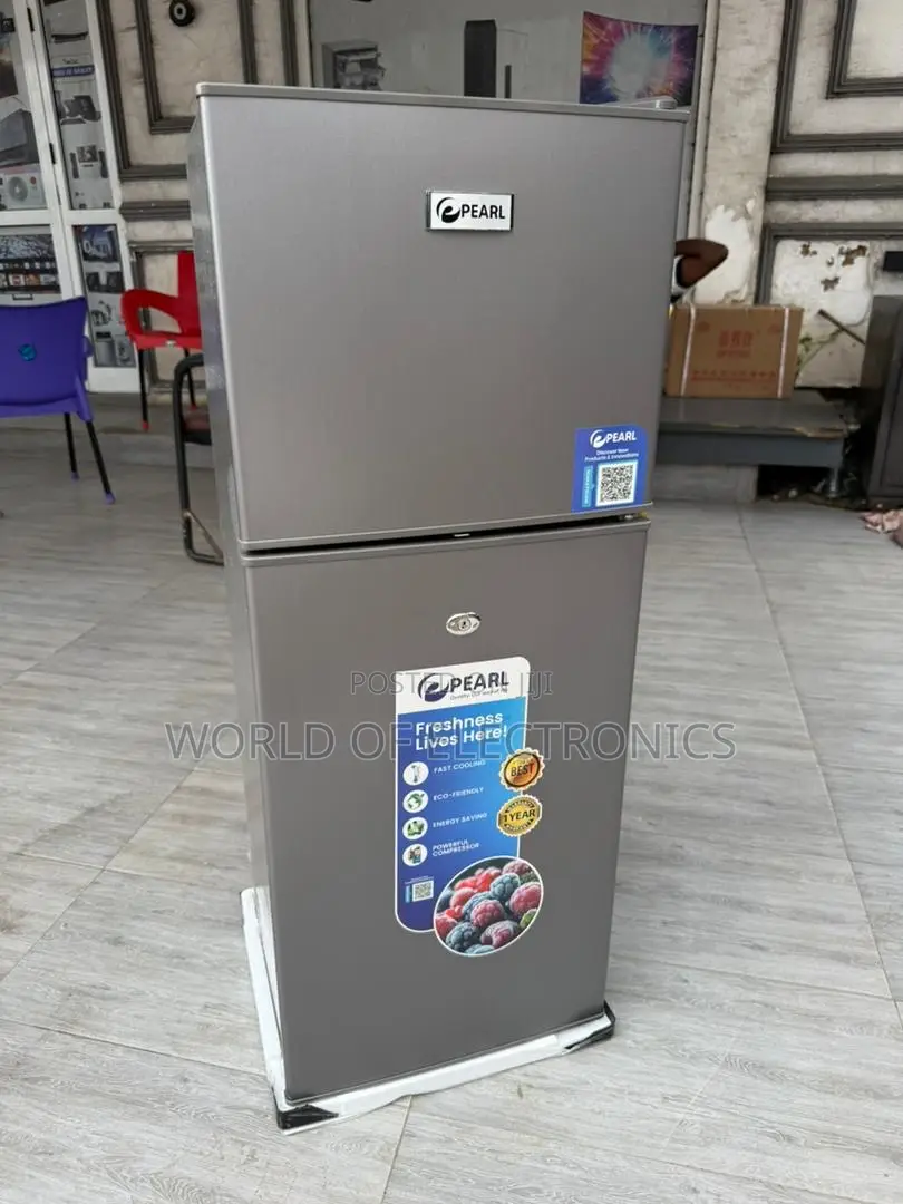 Affordable Price Two Door Pearl Fridge Table Top 80l