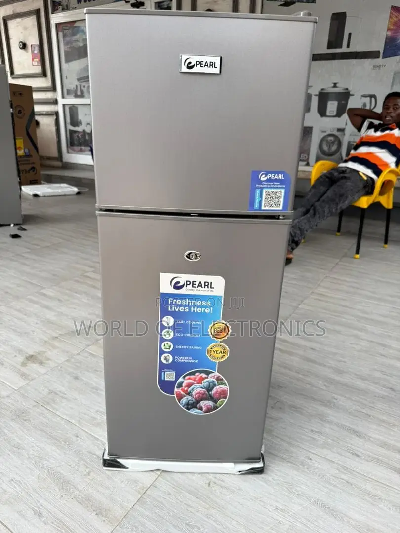 Latest Model Pearl Fridge in Town, 80ltrs Grey Double Door