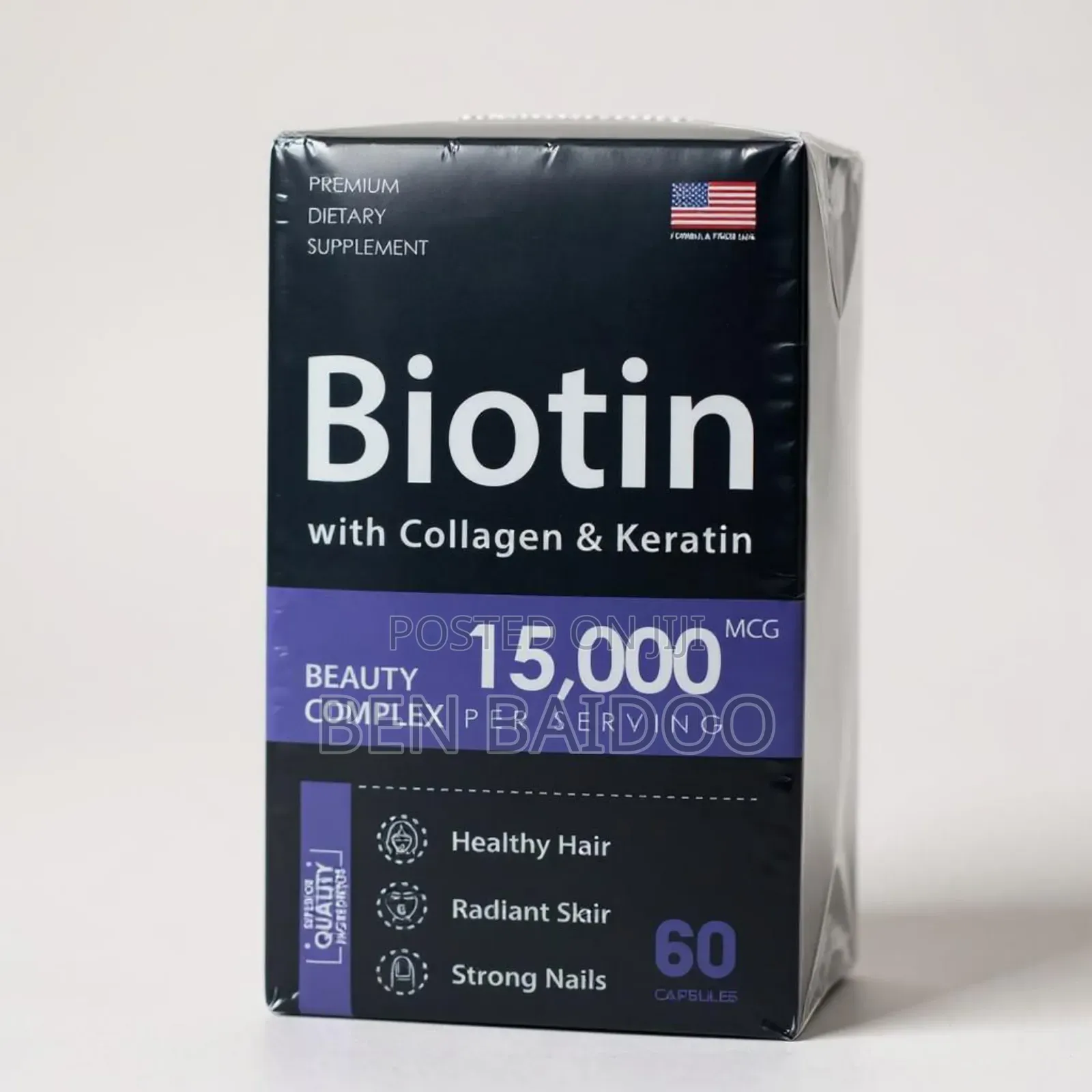 Biotin (For Stronger Hair Growth)