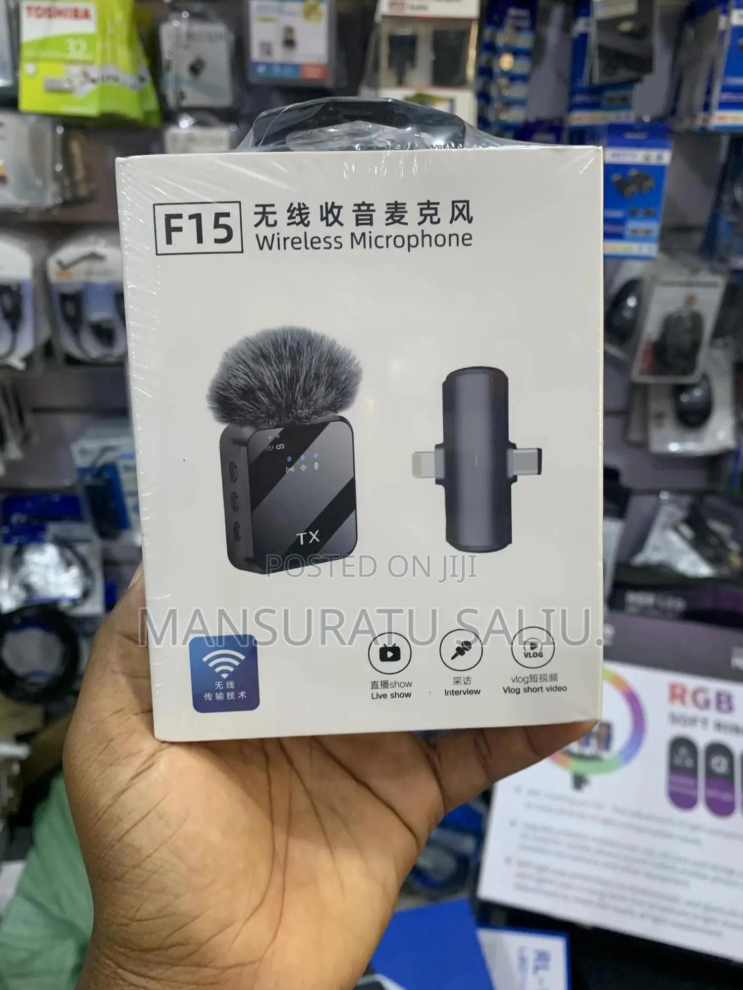 F15 Wireless Microphone