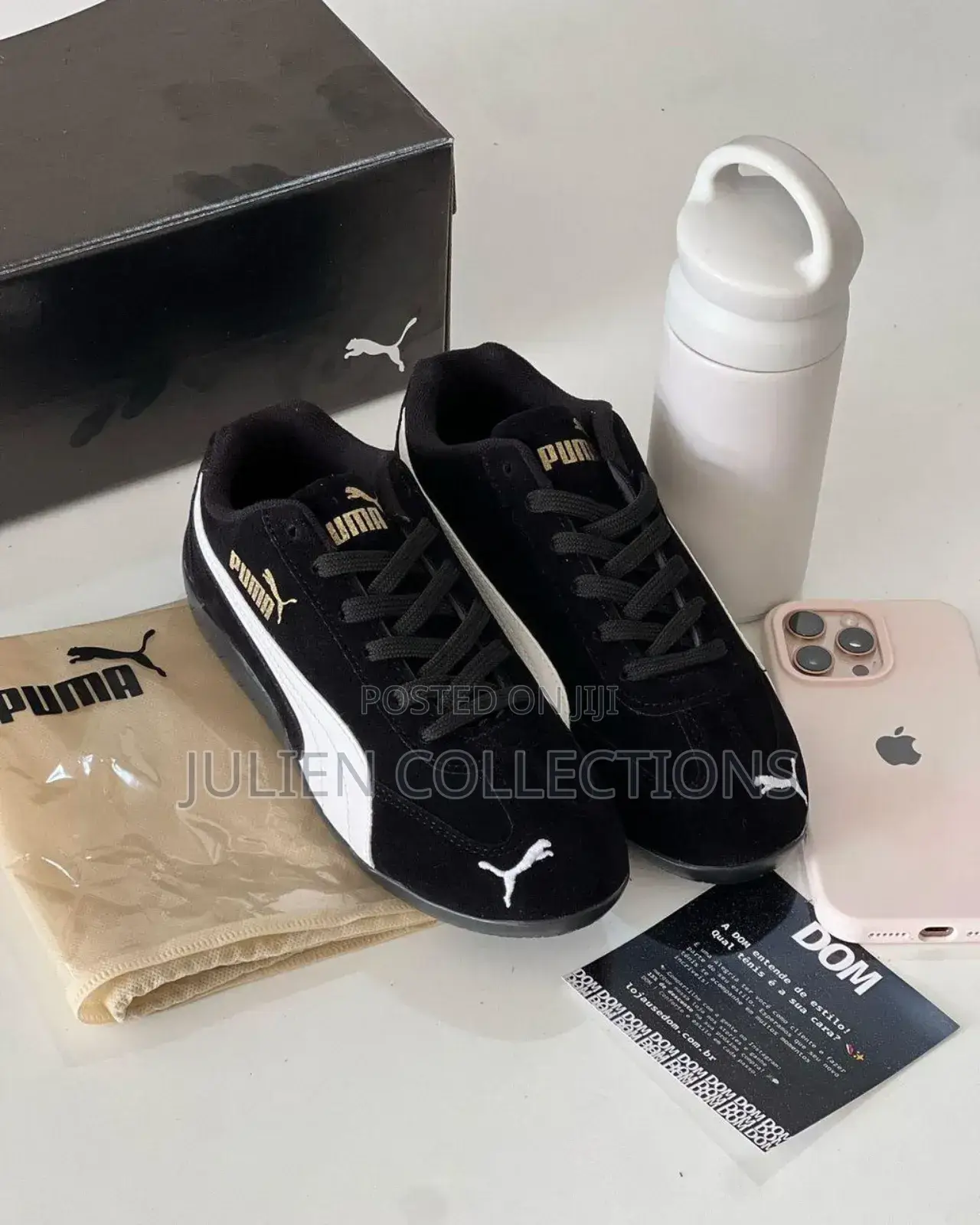 Puma Speed Cat Og Black and White