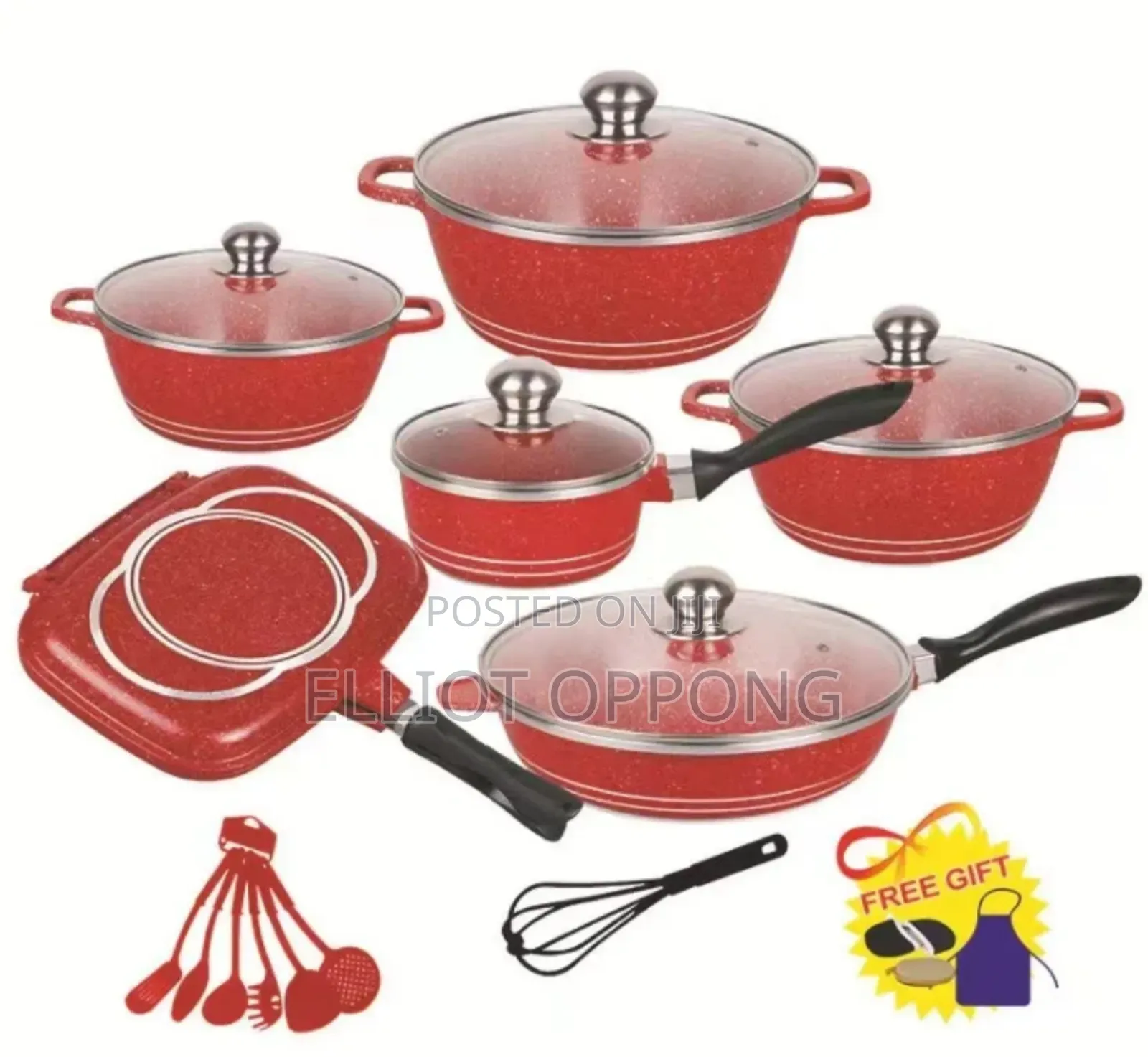 23 Pieces Nonstick Cookware