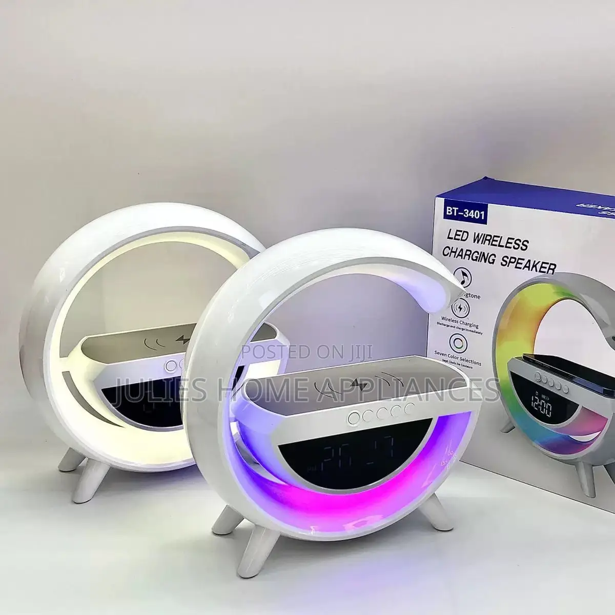Rechargeable Led Wireless Bluetooth / Radio Speaker Charging Phones