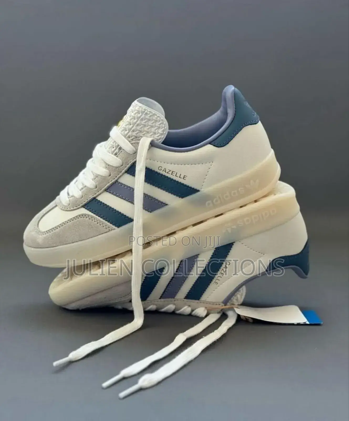 Adidas Gazelle Blanco Leather