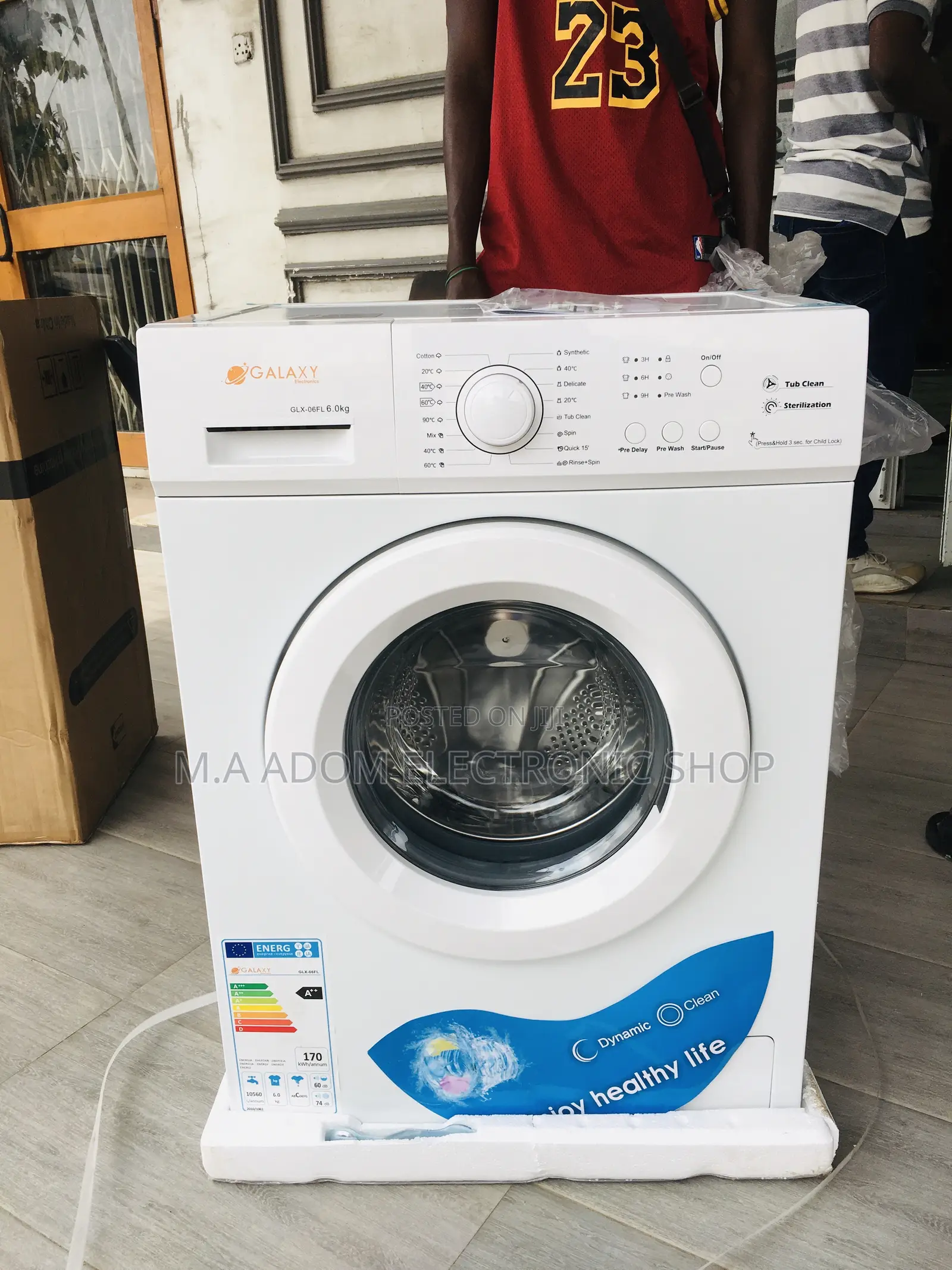 Galaxy 6kg Front Load Full Automatic Washing Machine