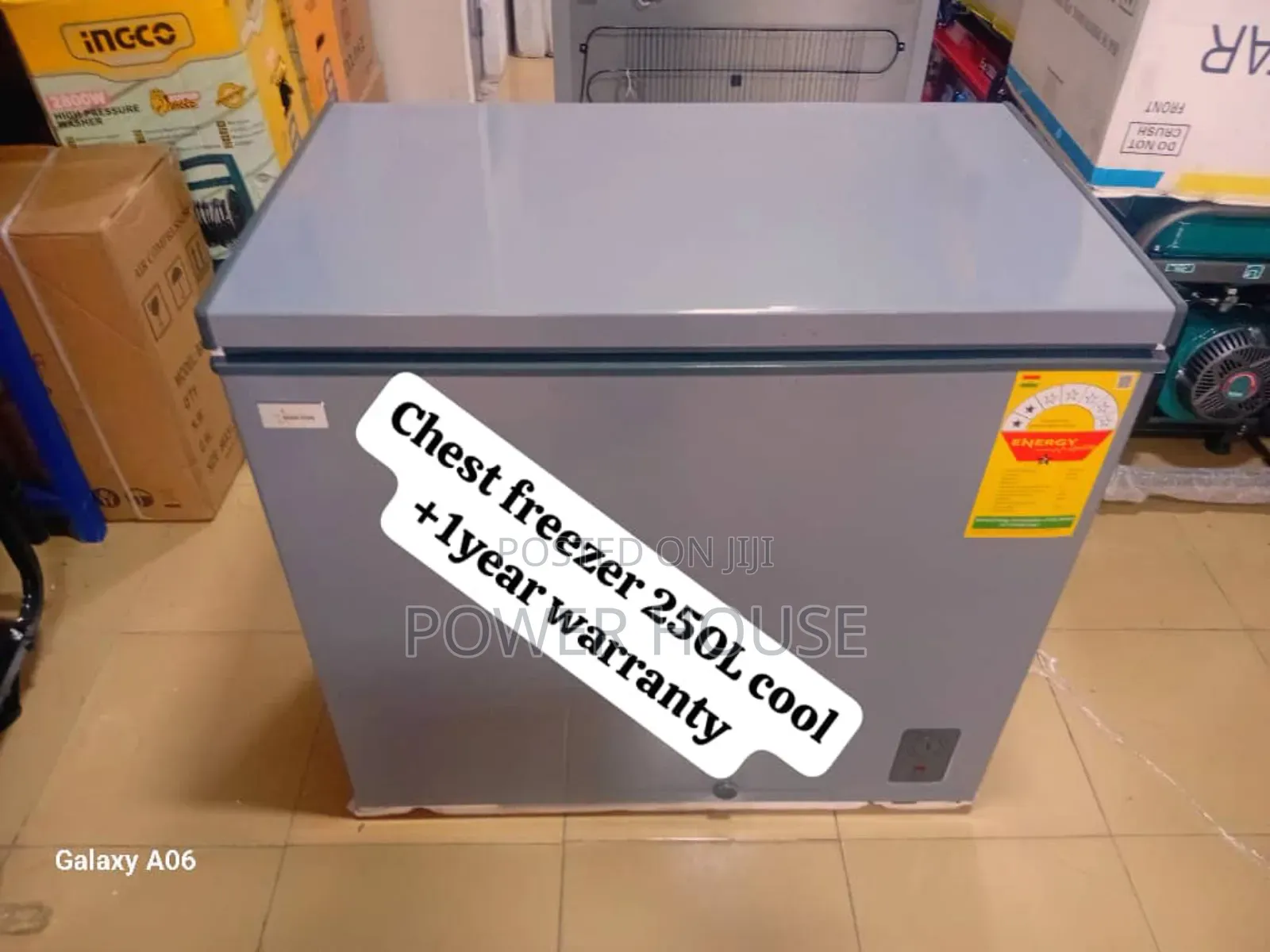 Ice Cold Freeze Goldstar 250l Chest Freezer Cool