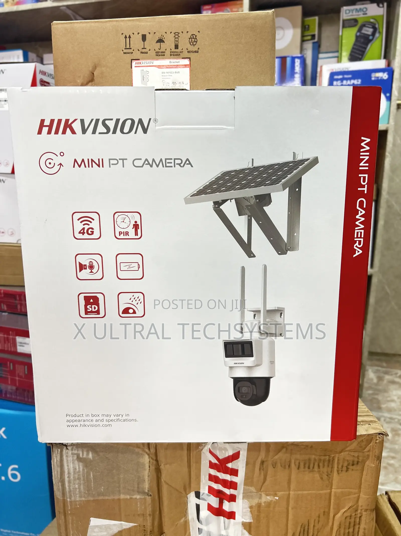 Hikvision 4g 4mp Pro Sim Solar-powered