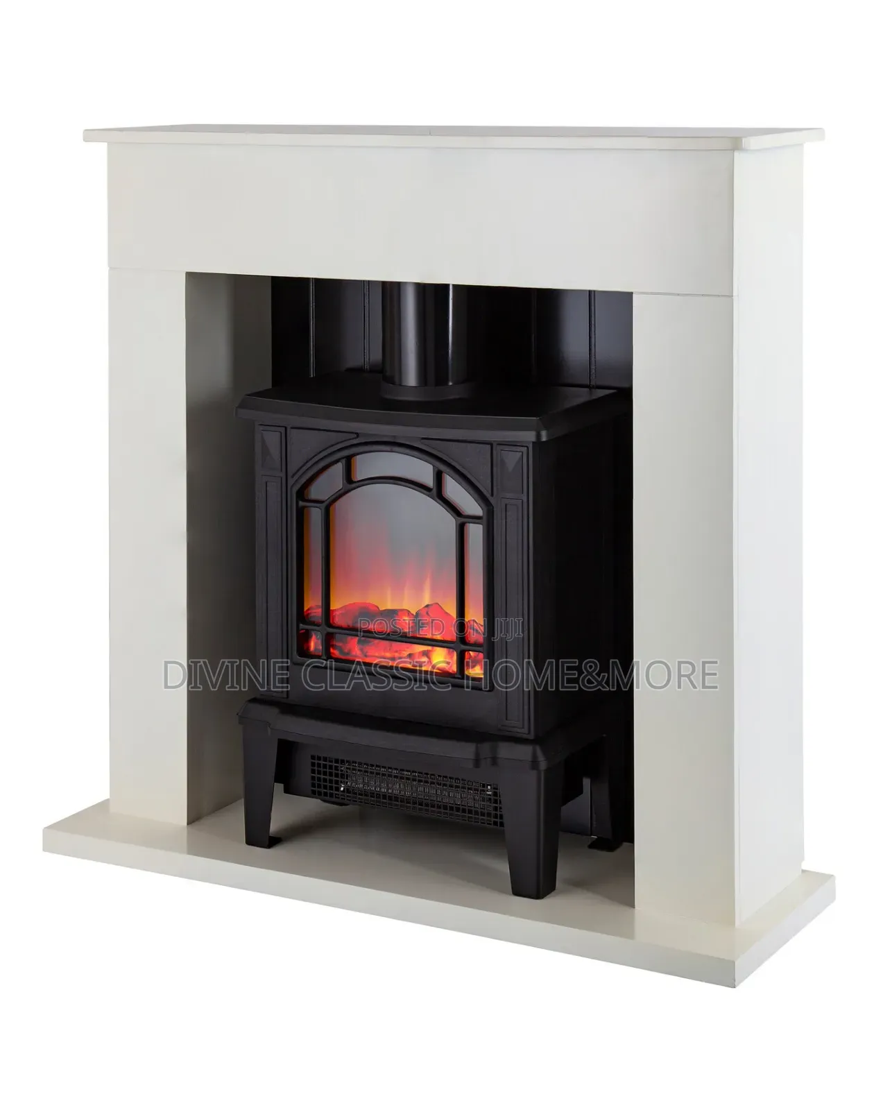Warmlite Ealing Compact Electric Room Heater/Fireplace