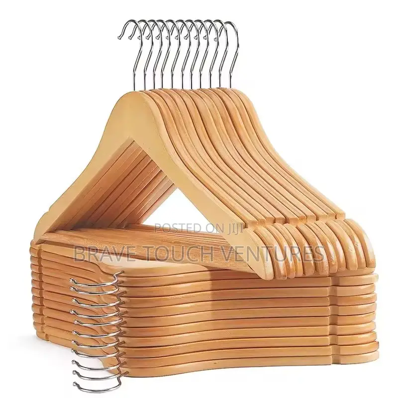 Wooden Suit/Coat Hanger - 5 Piece