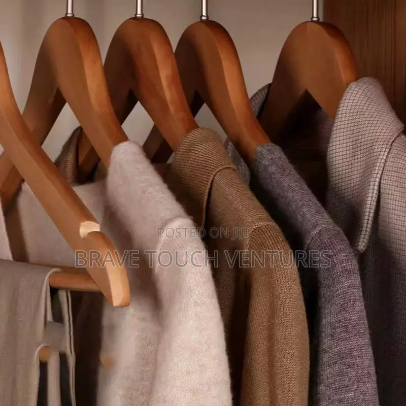 Wooden Suit/Coat Hanger - 5 Piece