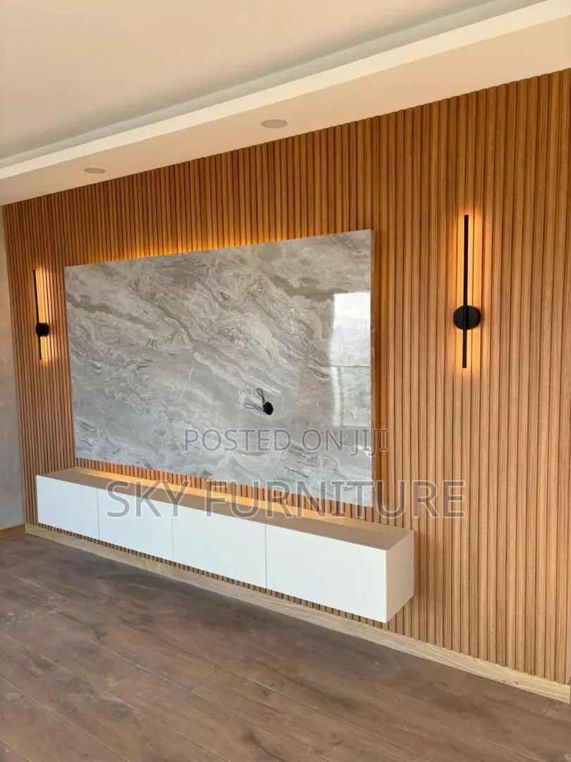 Viberance Tv Console With Full Panel