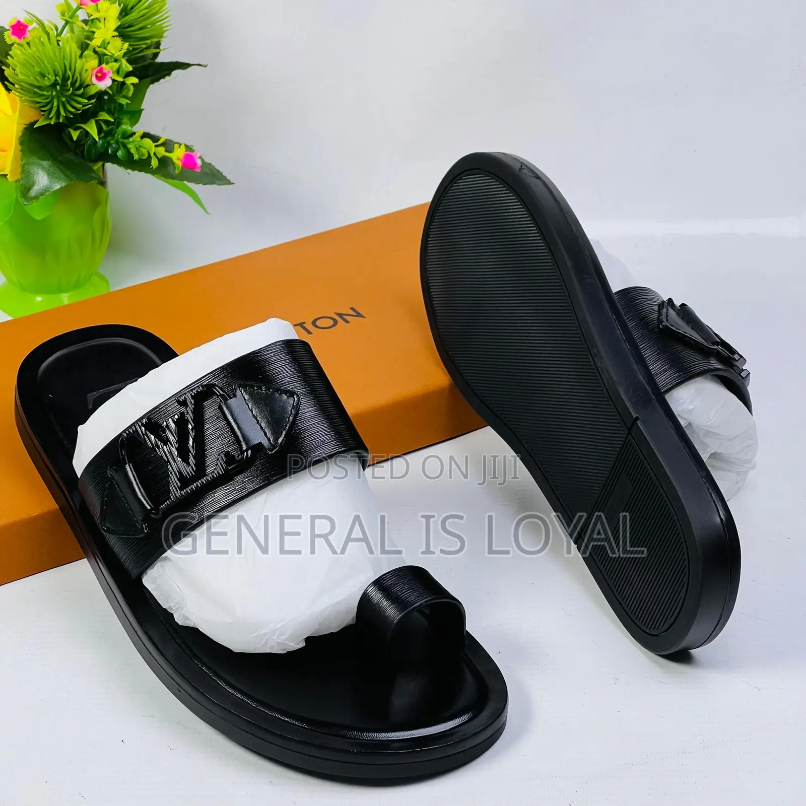 Louis Vuitton Men Craft Slippers