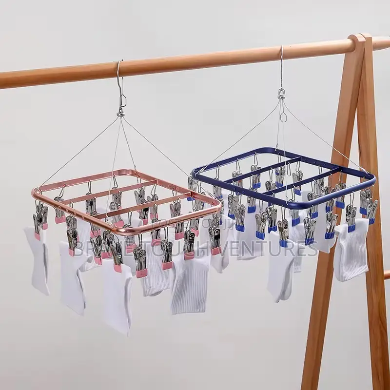 Stainless Steel Socks/Hankerchief/Pants Clip Hanger
