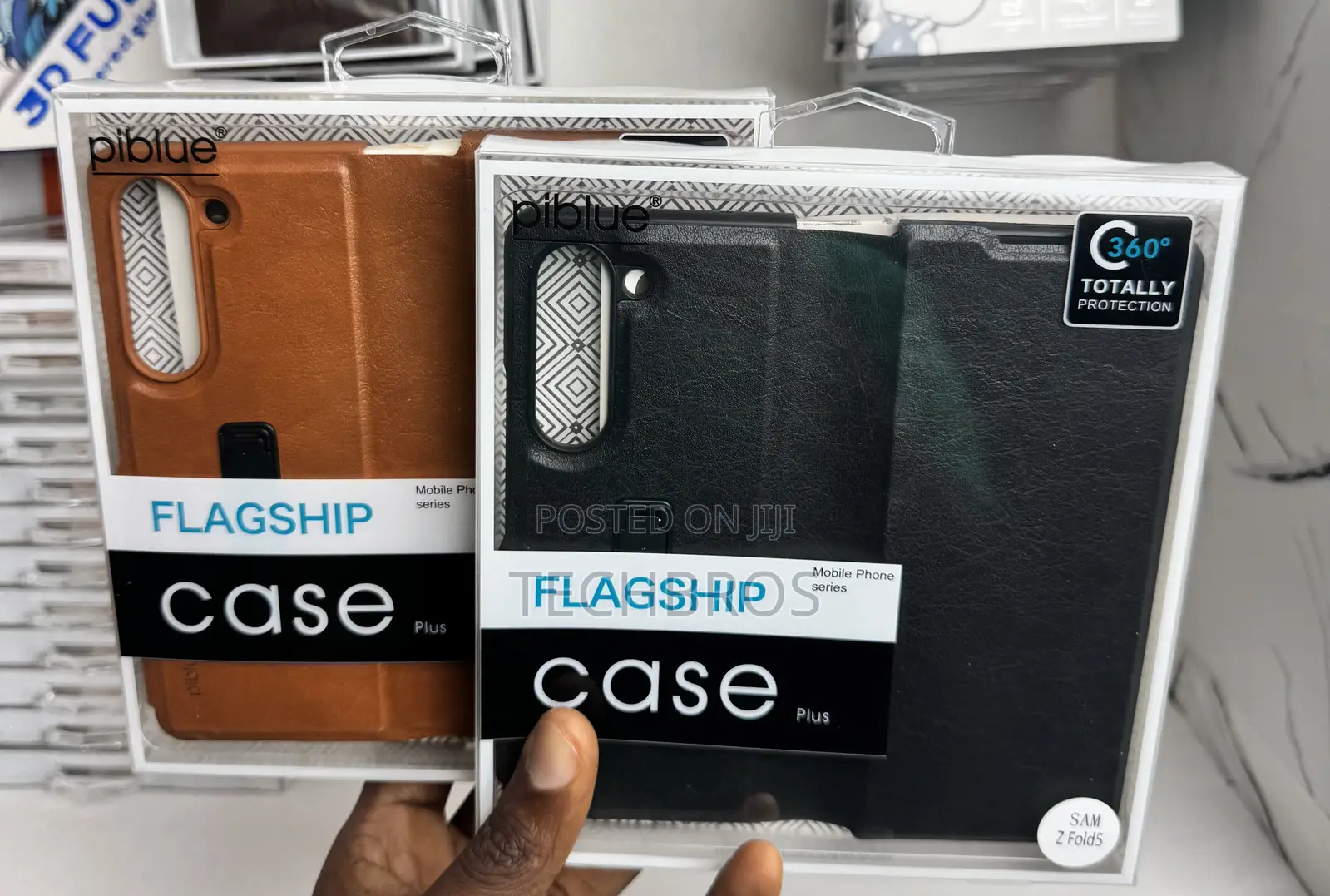 Original Leather Case For Galaxy Fold 5 360 Protection