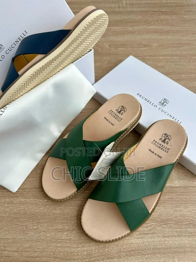 Brunello Men’S Slippers
