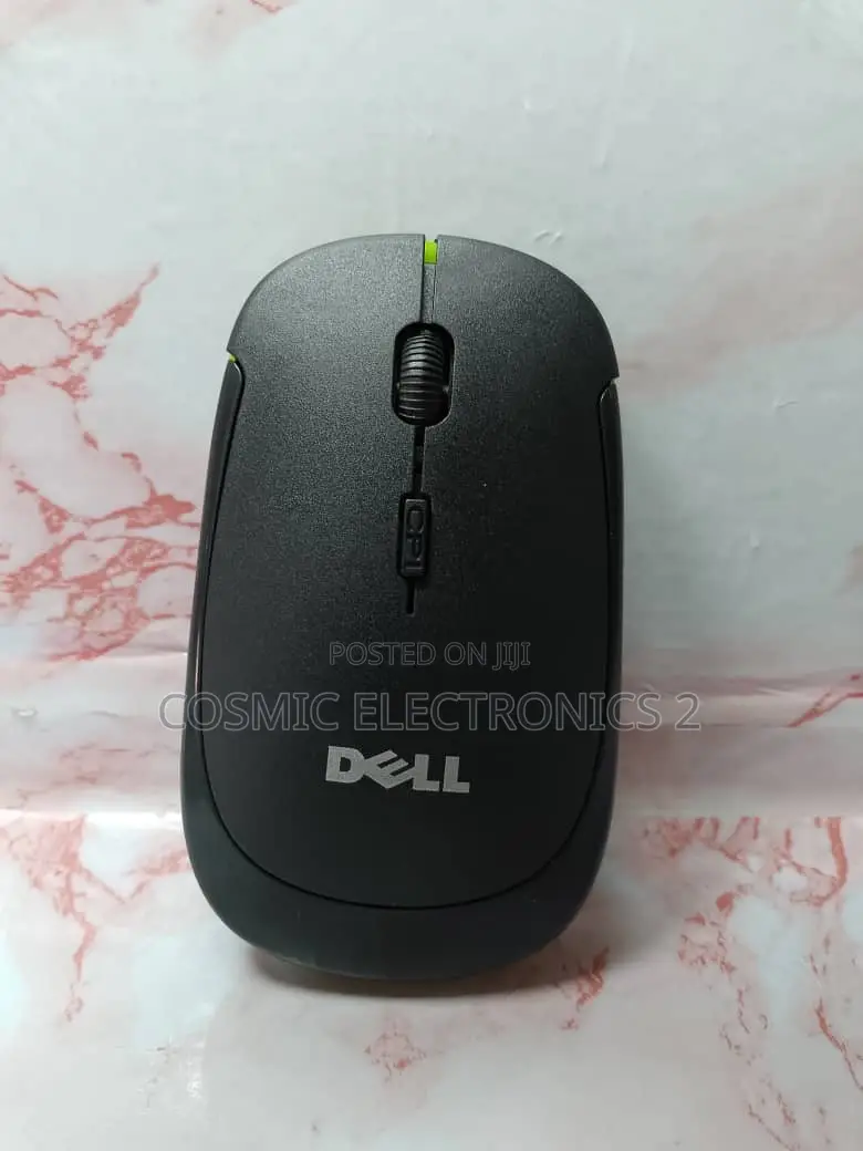 The Dell Wireless Mouse.