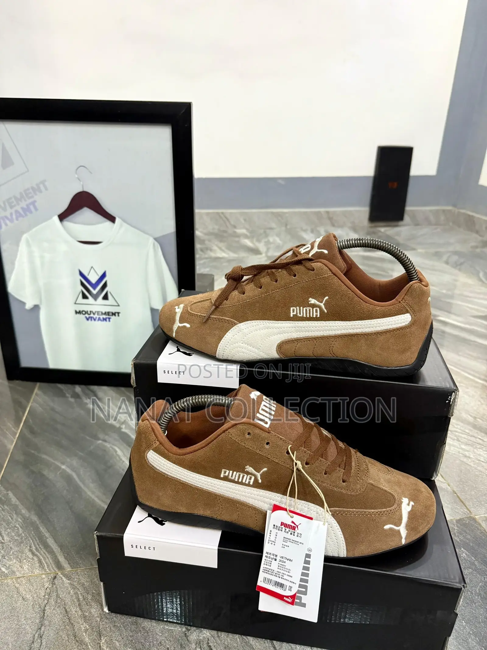Brown Puma Speedcat Sneakers