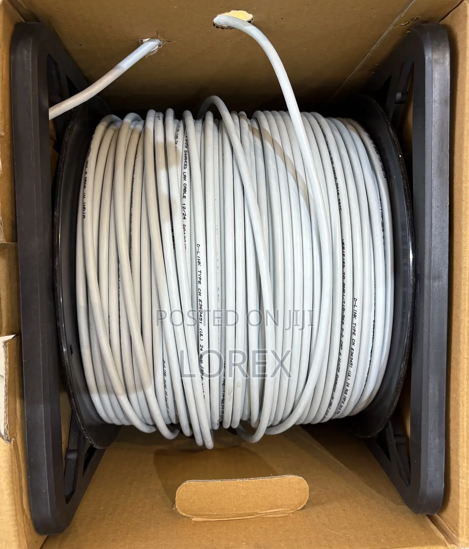 D-Link Cat6 Network Utp24awg Cable Copper NCB-C6ugryr-305-24