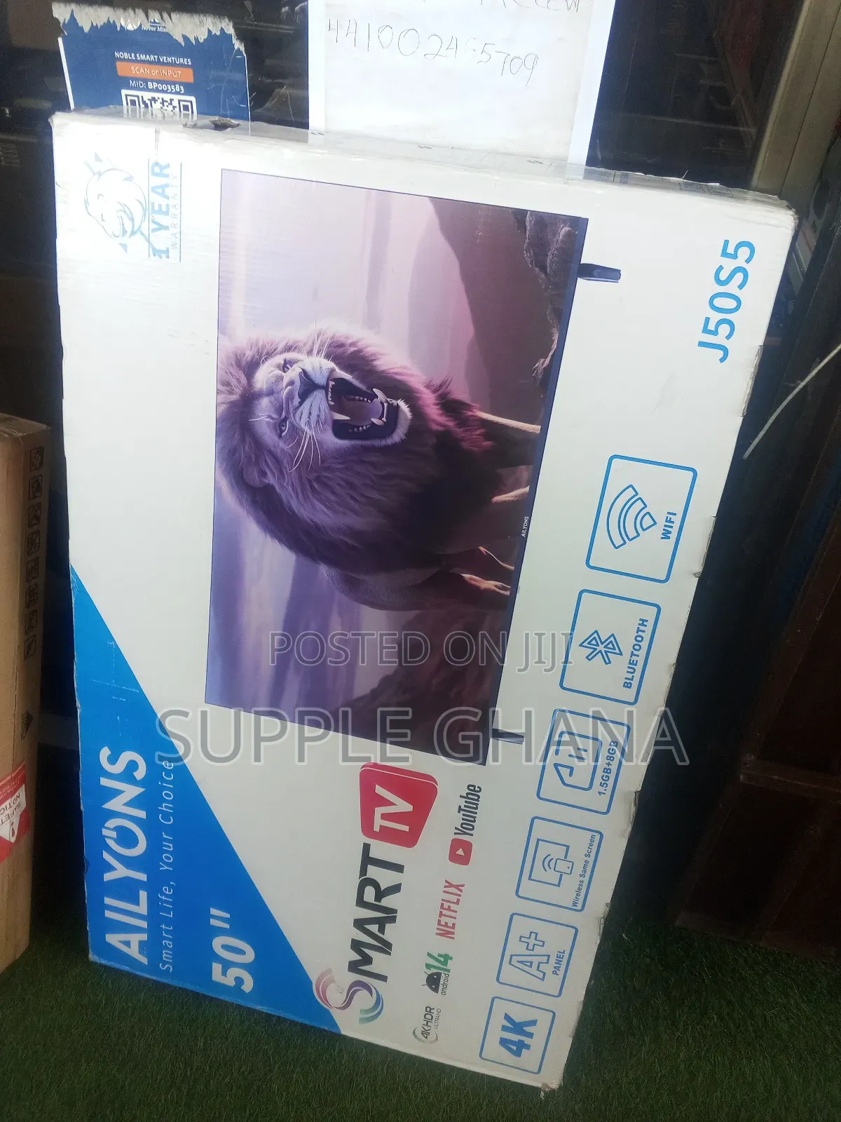 Ailyons Led Tv Series, Ailyons 50 Inches Smart Tv