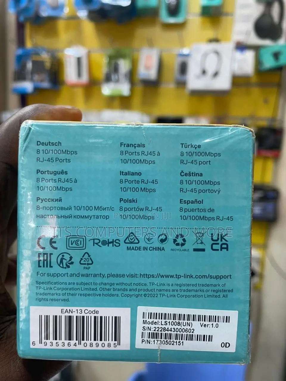 Tp Link 8port Desktop Switch Ls1008
