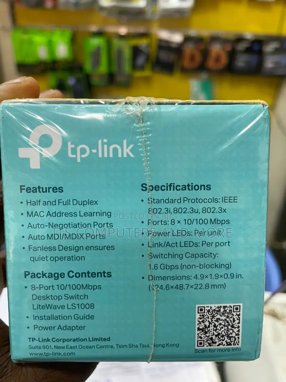 Tp Link 8port Desktop Switch Ls1008