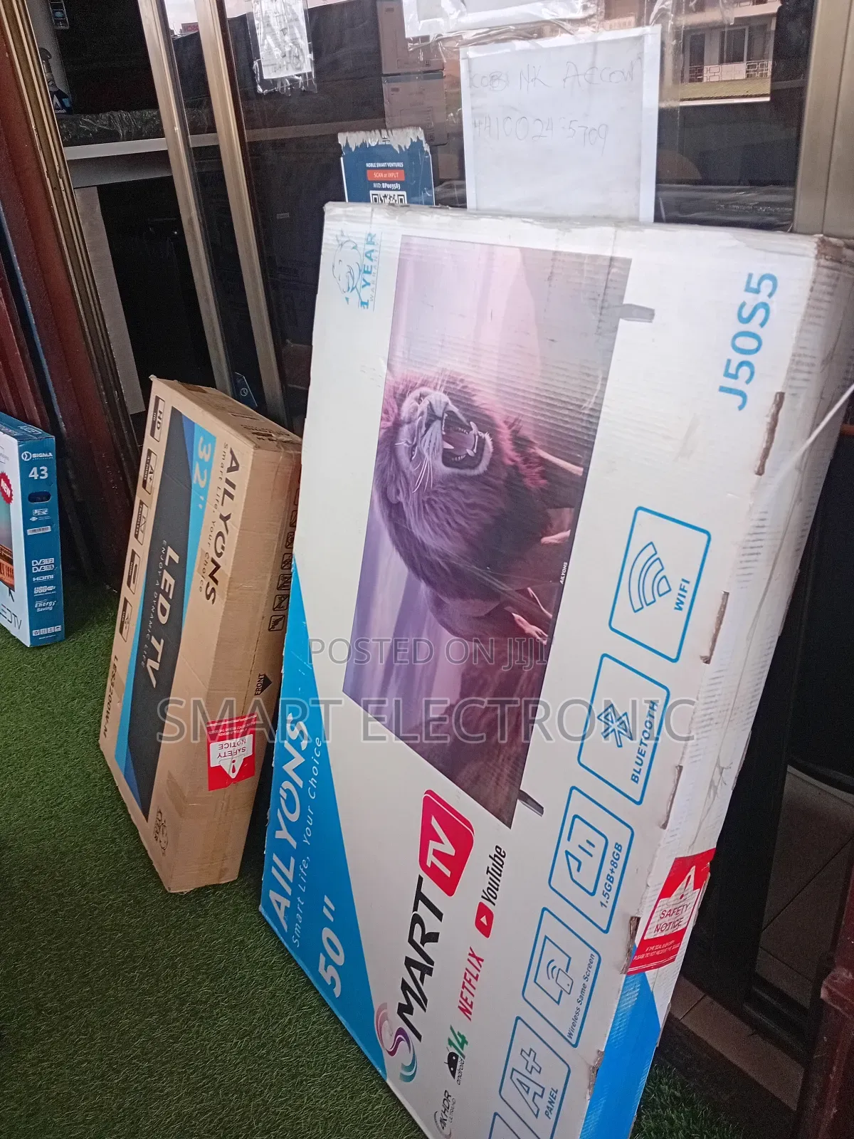 Experience Smart Tv With Ailyons 50inches. Never Before