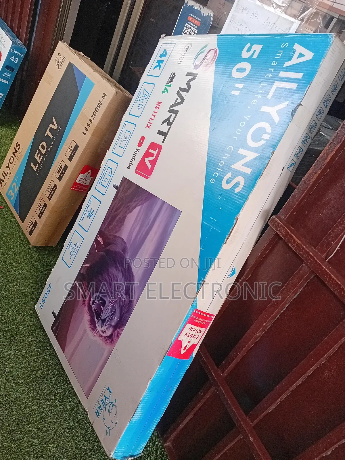 Experience Cinematic Quality With Ailyons 50inches Smart Tv