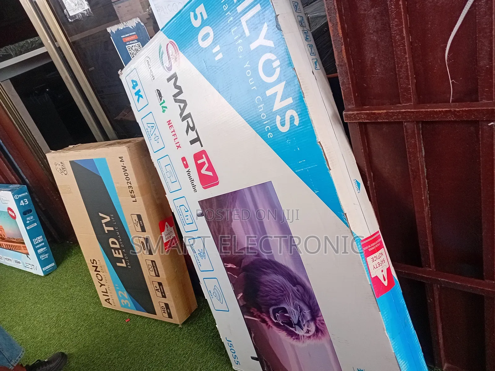 Experience Cinematic Quality With Ailyons 50inches Smart Tv
