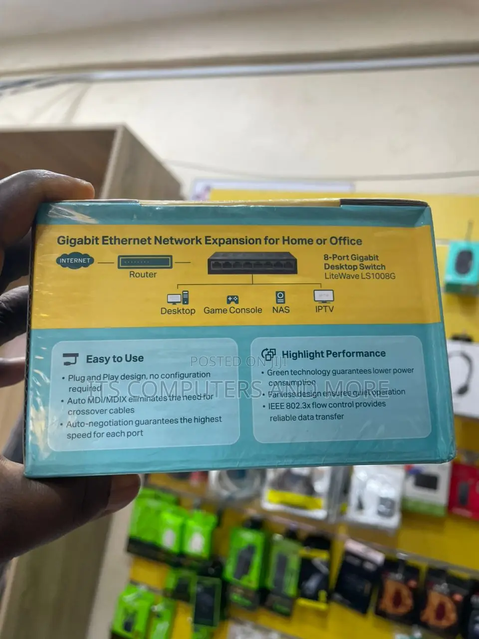 Tp-Link 8port Gigabit Switch Ls1008g