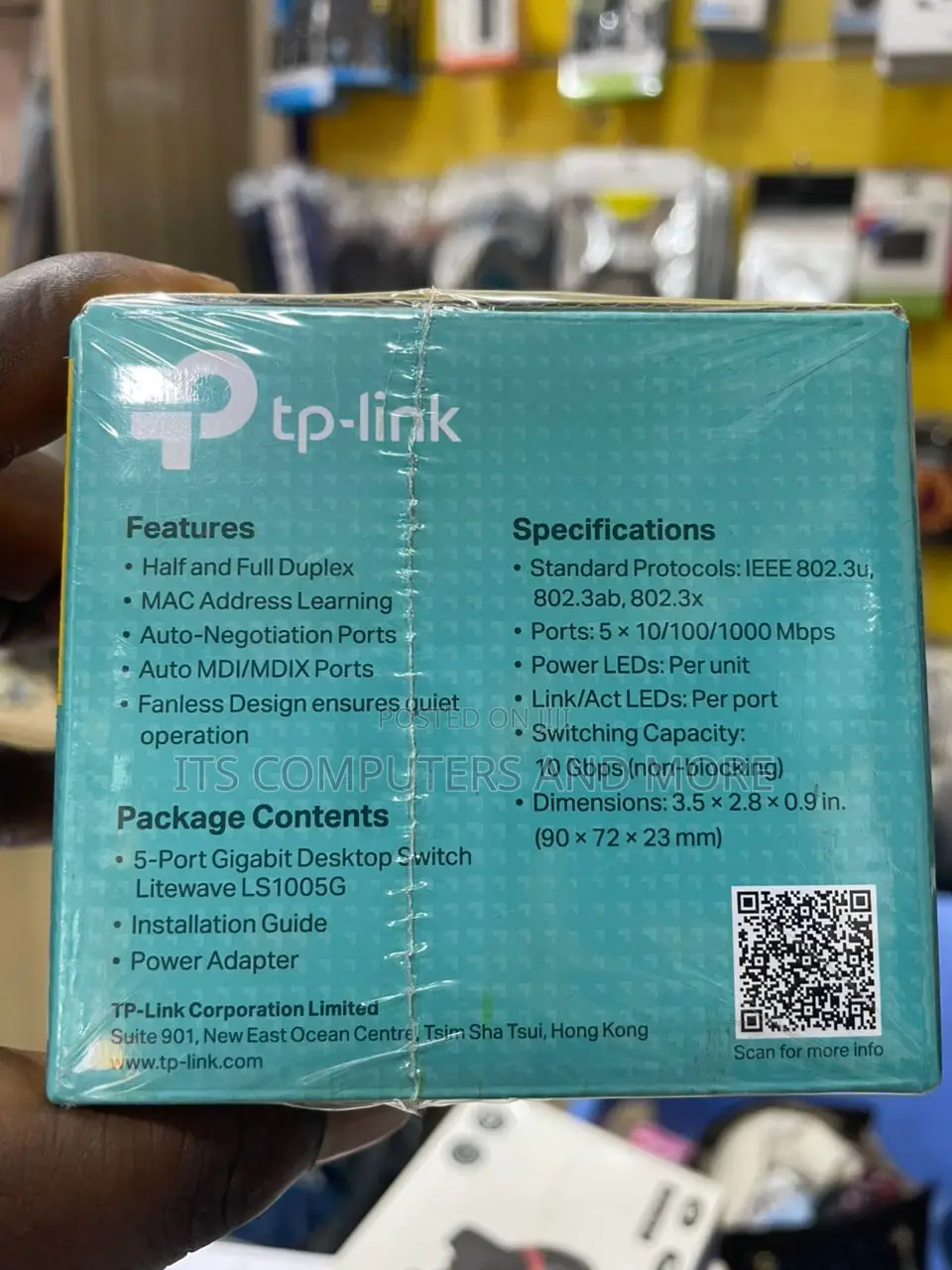 Tp Link 5port Gigabit Desktop Switch Ls1005g
