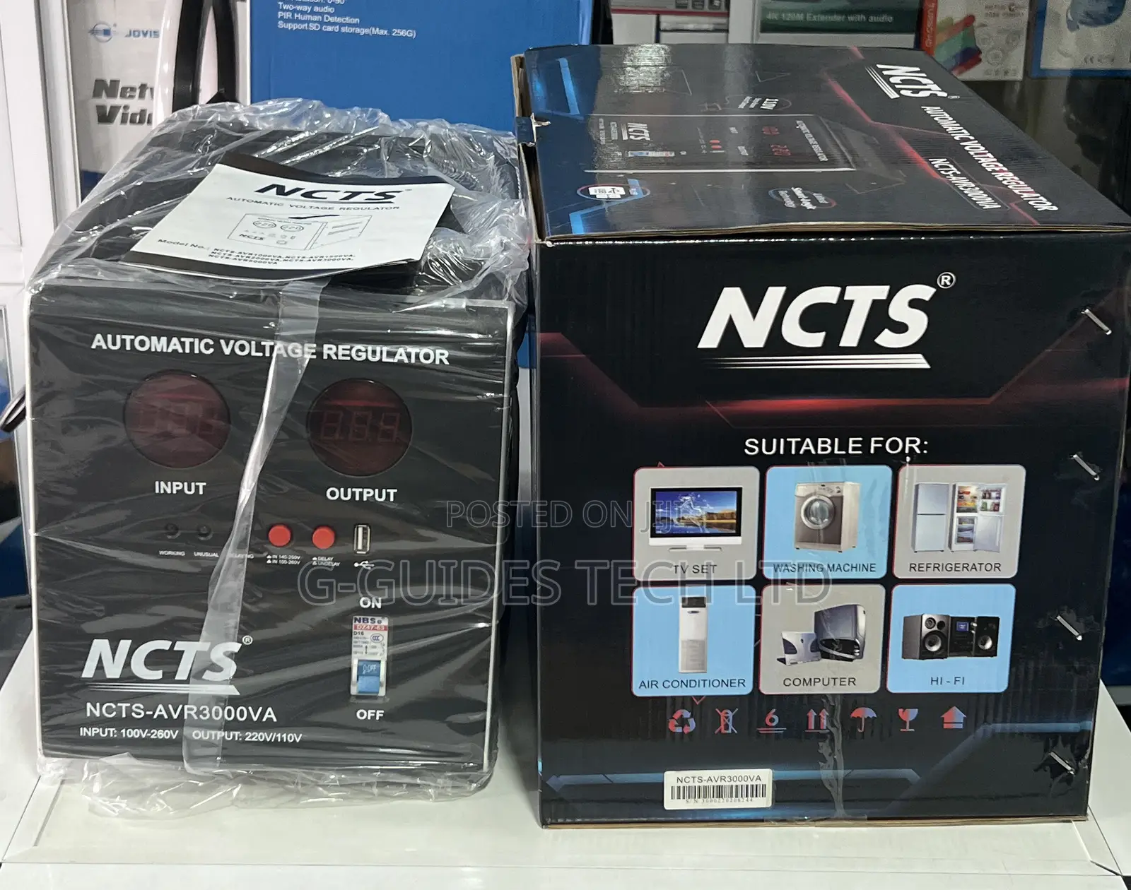 3000va Automatic Voltage Regulator, NCTS 3000va Stabilizer