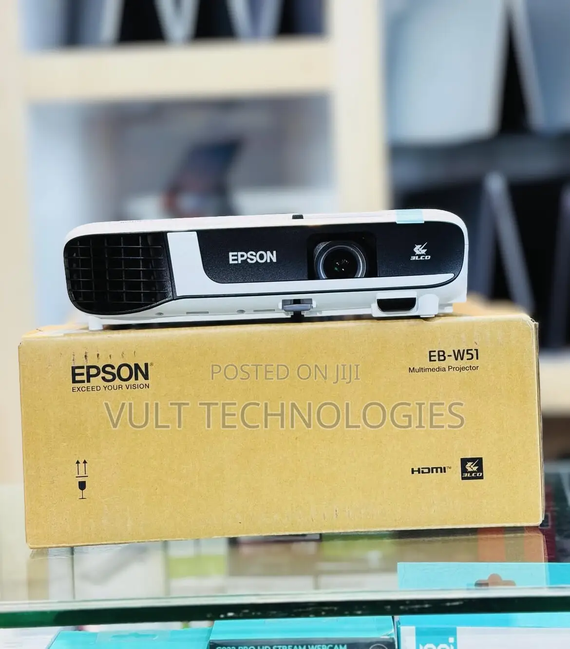 Epson Eb-W51 Projector (4000 Lumens)