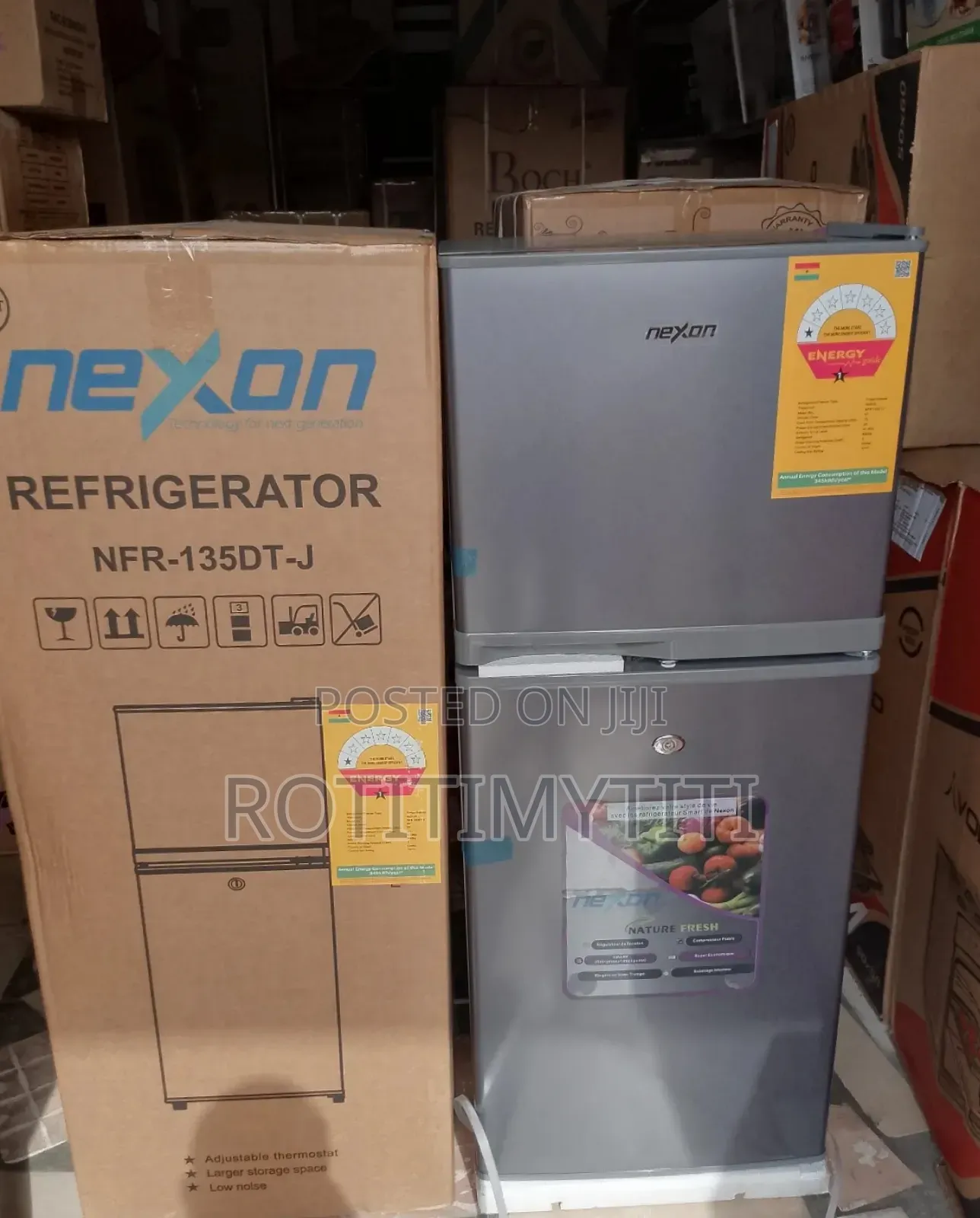 Best in Town Nexon Refrigerator Top Freezer 108 Liters