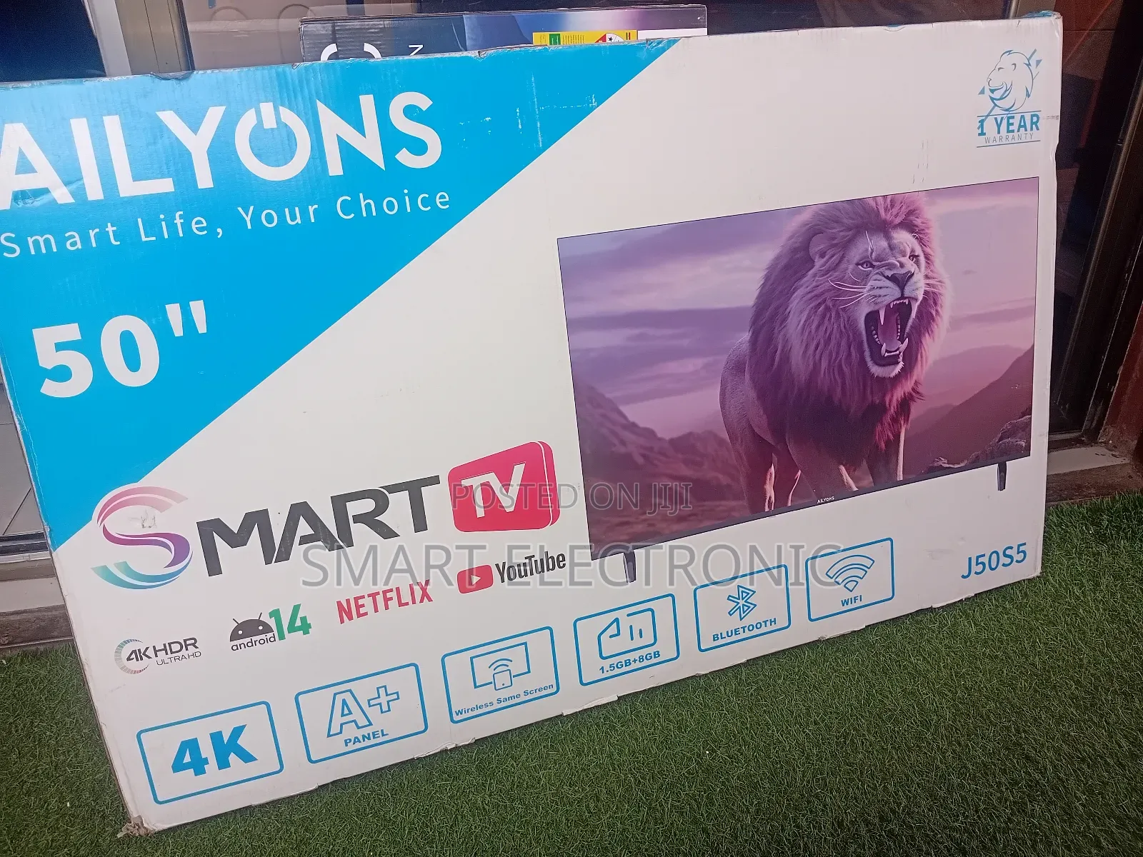 Ailyons 50inch Smart Advance Featurefor Seamless Navigation