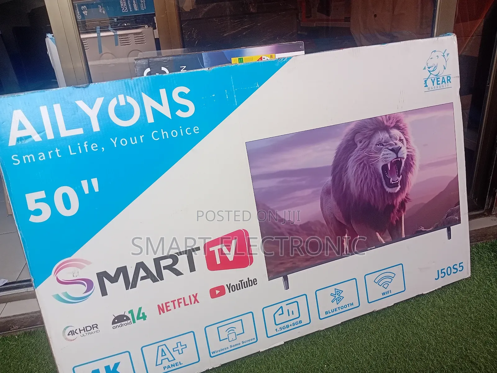 Ailyons 50inch Smart Advance Featurefor Seamless Navigation