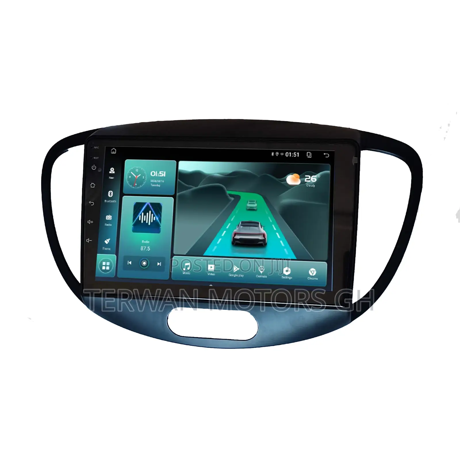 New Android Car Tape for Hyundai I10 2008-2013