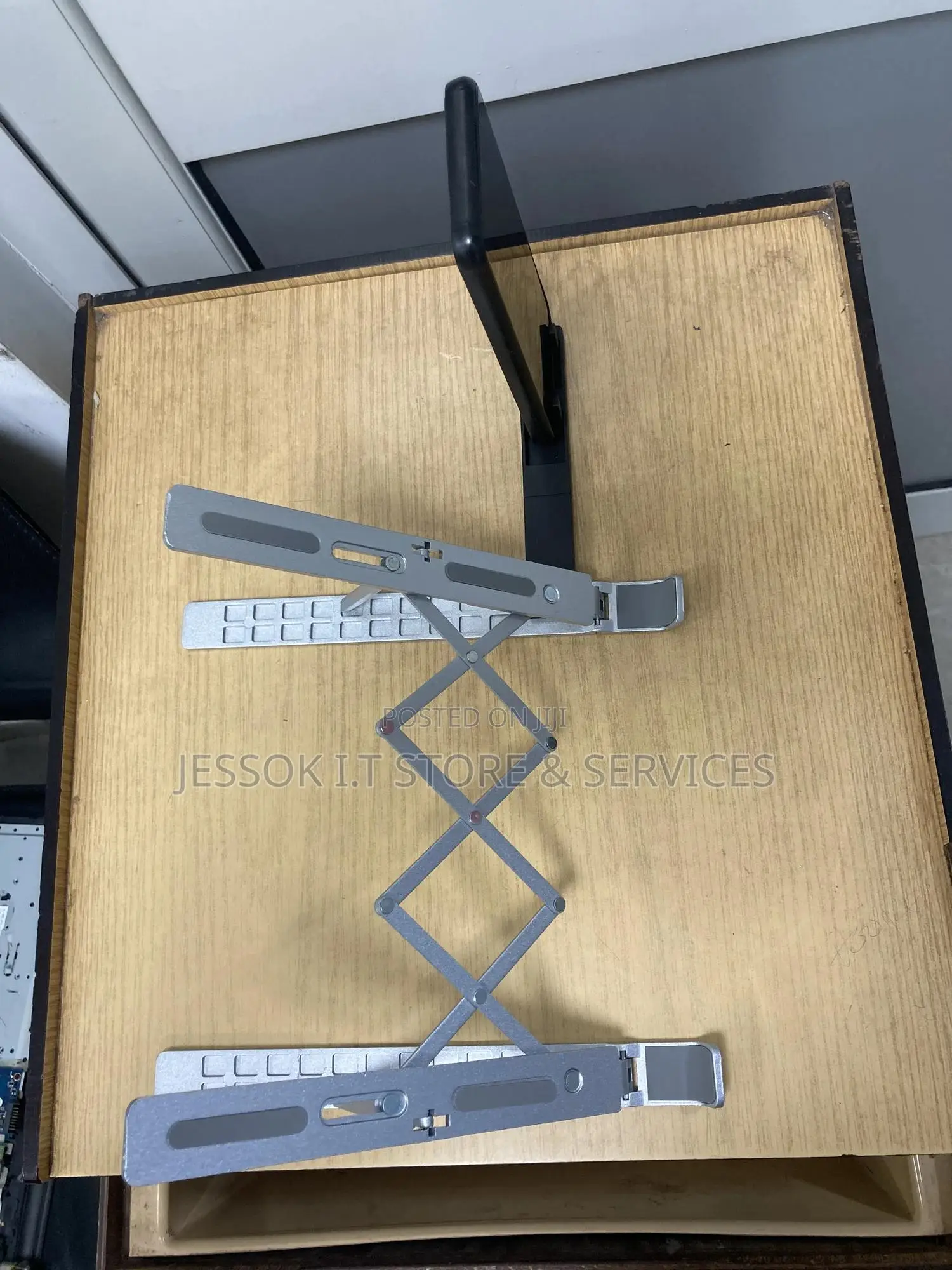 Laptop Stand With Phone Holder