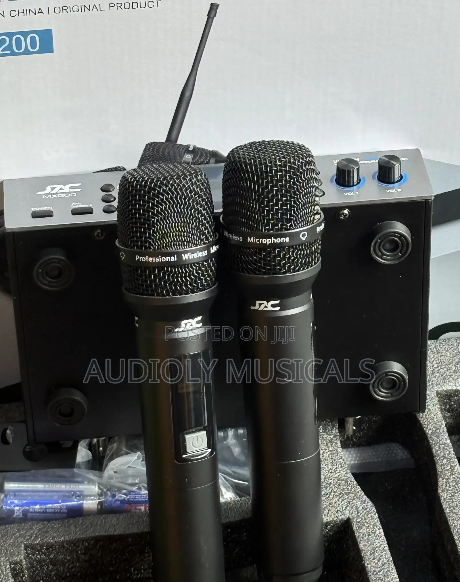 Dual Microphone Mx 200 Cordless/ Jac