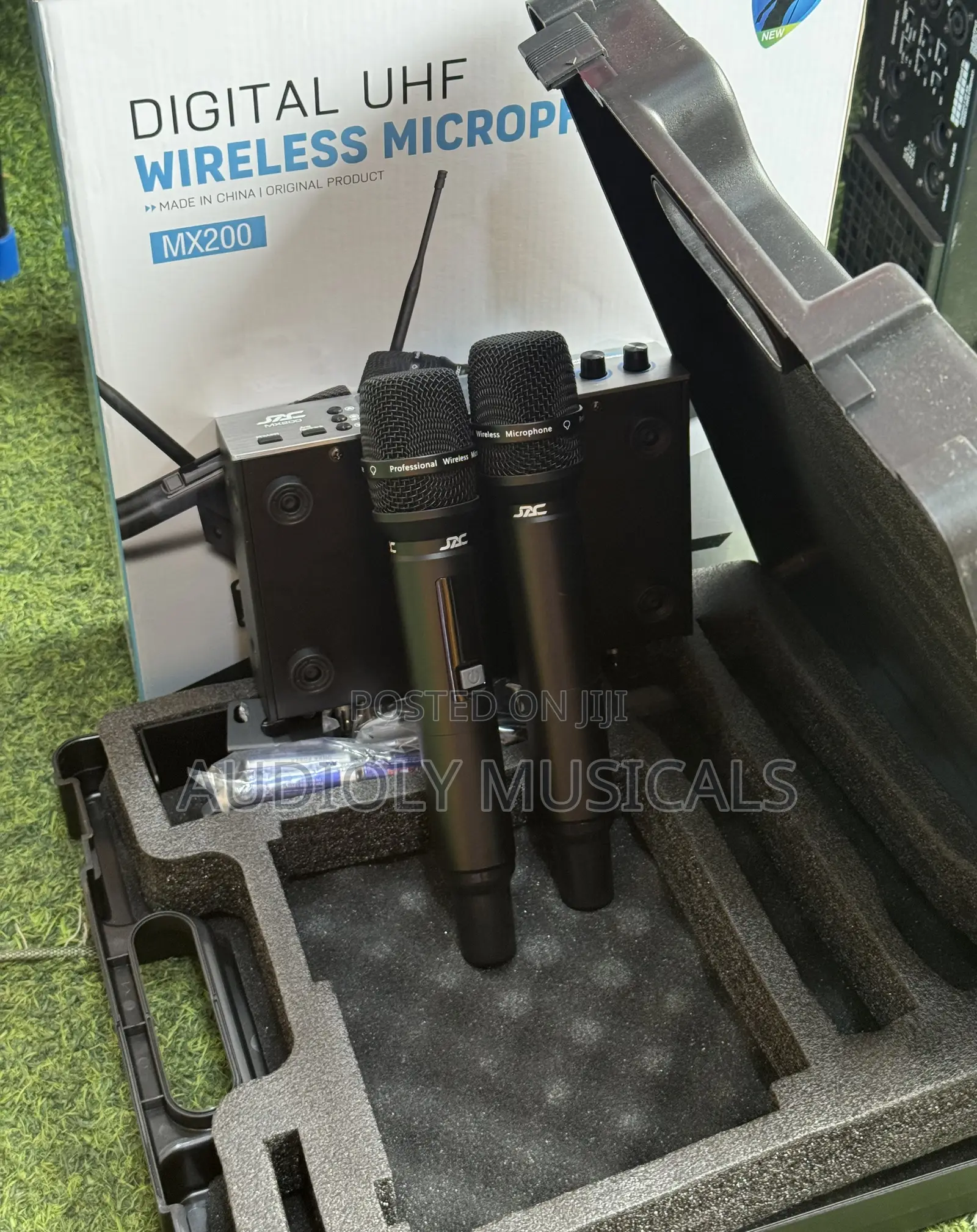 Dual Microphone Mx 200 Cordless/ Jac