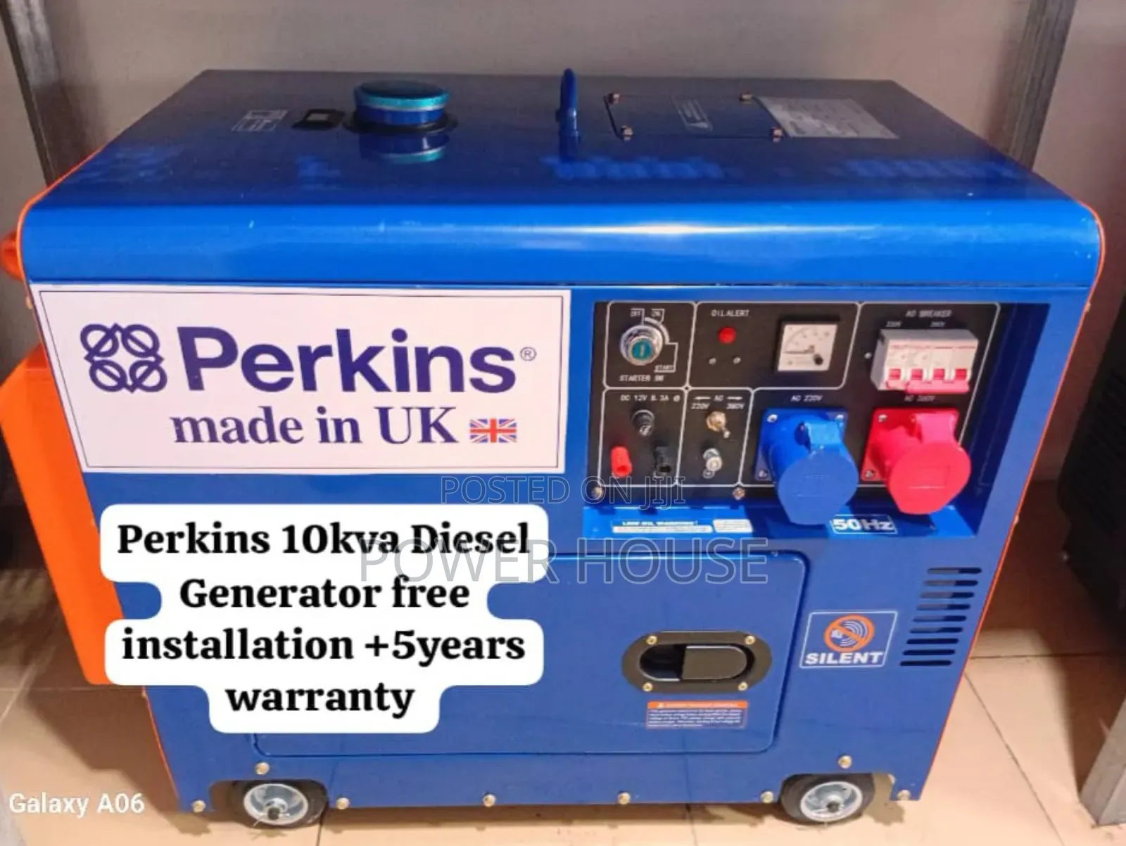 Quantum Creator Perkins Generator Diesel 10kva Silent