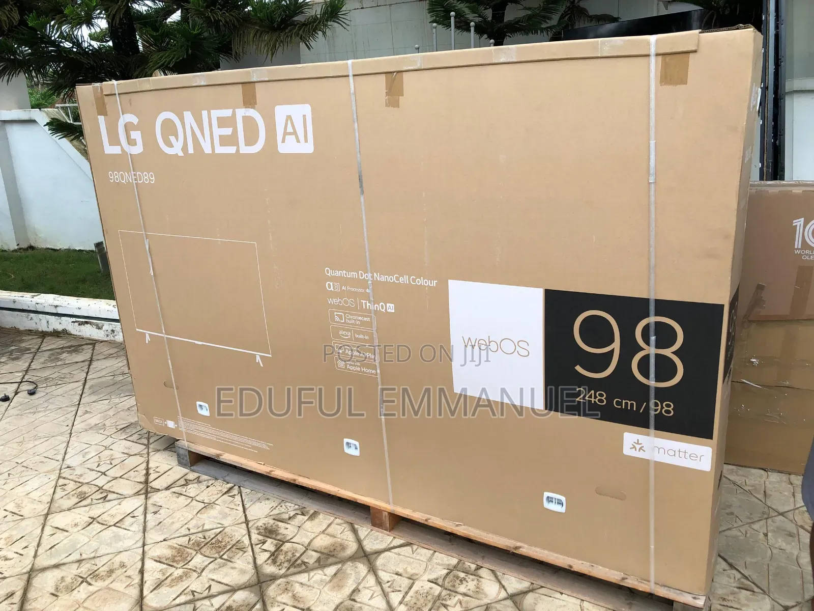 Lg 98" Qned Class Uhd Smart Webos 2024 Qned89 Alexa