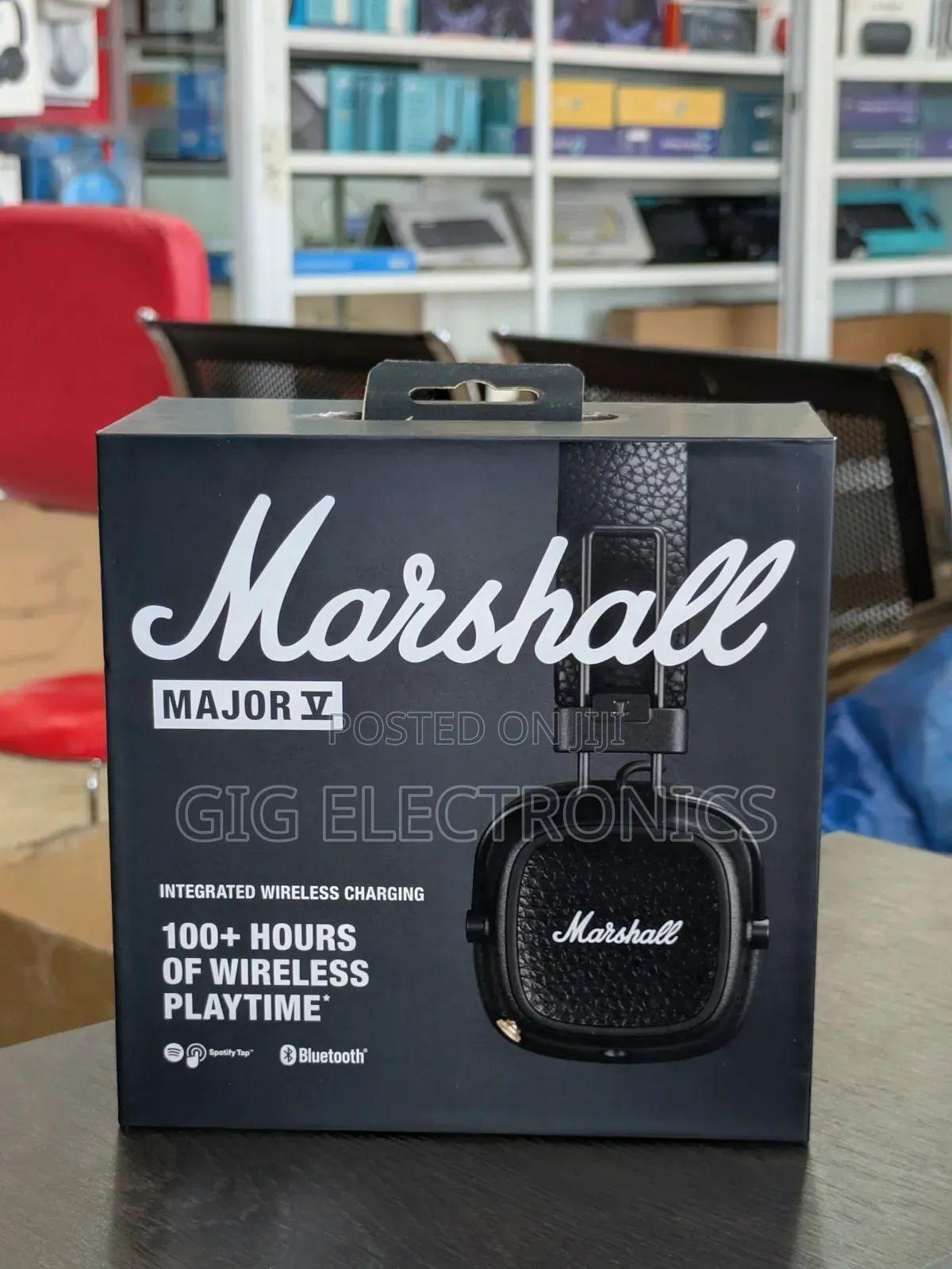 Marshall Major 5 Wireless on-Ear Headphones (Black)