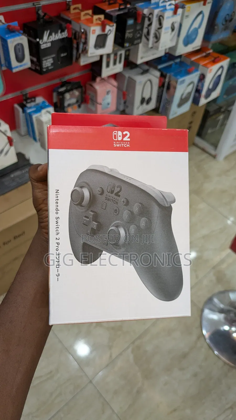 Nintendo Switch 2 Pro Controller Latest Model Black