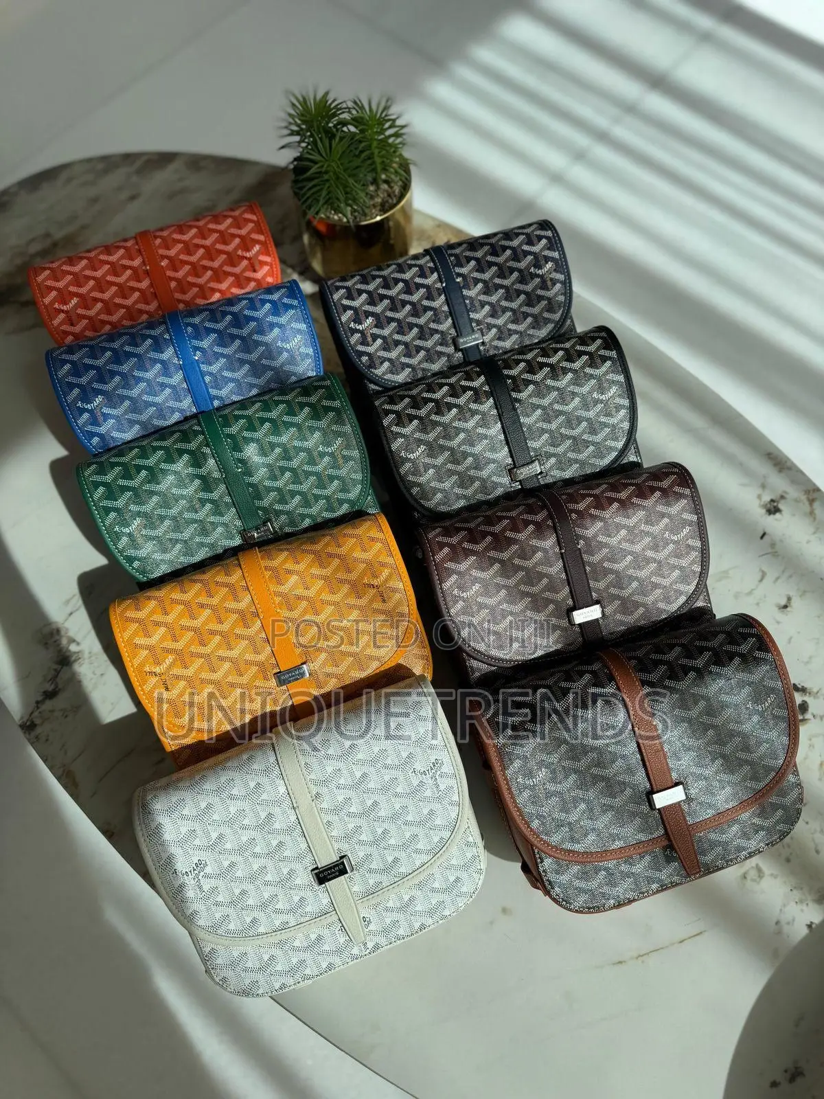 Goyard Unisex Sling Bags